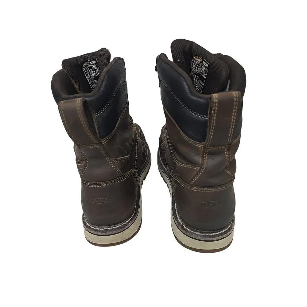 KEEN Men's 8 Inch Cincinnati Composite Toe Waterproof 1025690 Work Boot 11.5D - Picture 3 of 7